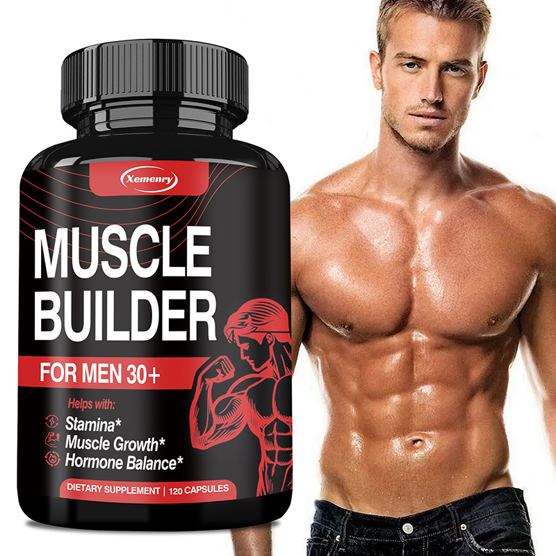 Ashwagandha Extract Root - Muscle Builder for Men 30+ -