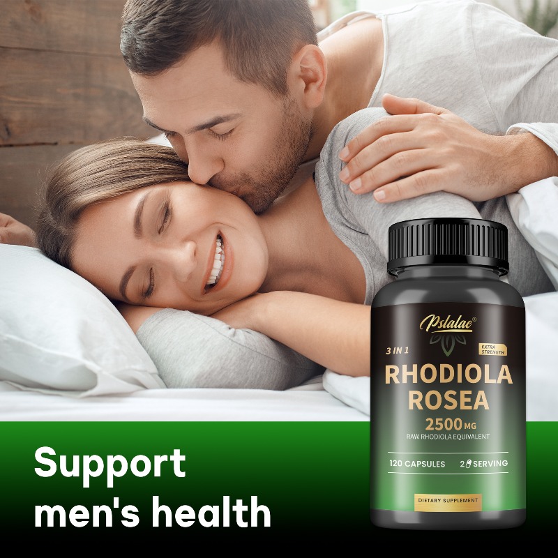 Ashwagandha Extract Root - โรดิโอลา โรเซีย แม็กซ์ ซัพพลีเมนท์ - 120