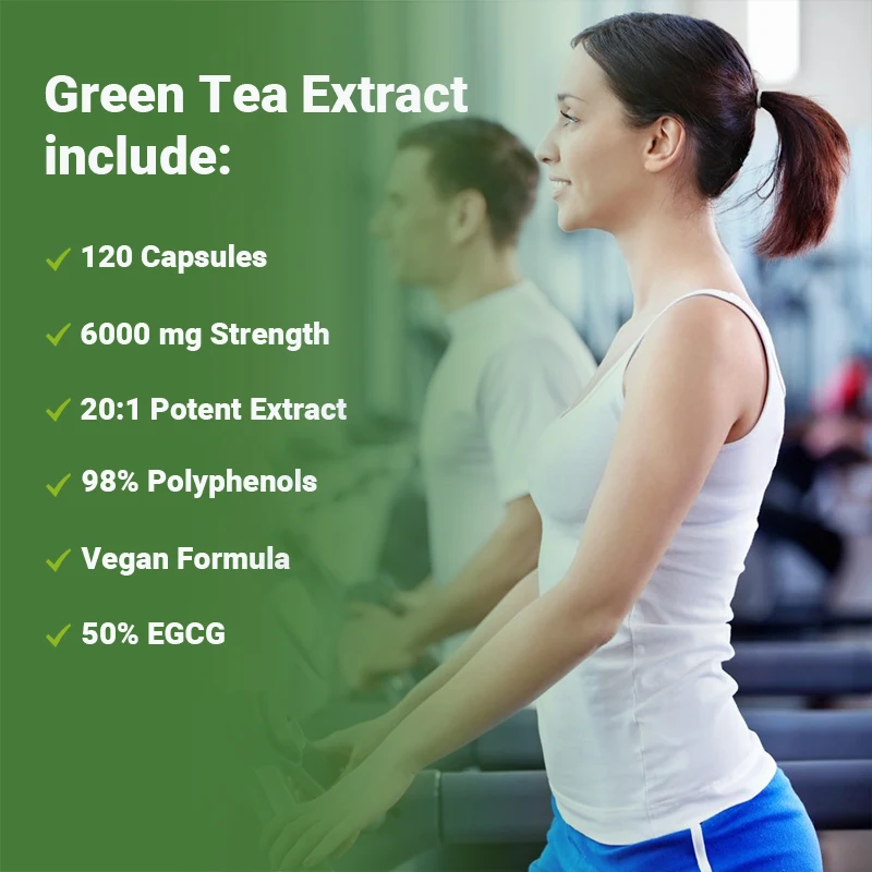 แคปซูลชาเขียว - เพิ่มการเผาผลา - Green Tea Extract Fat บทวิจารณ์และราคา