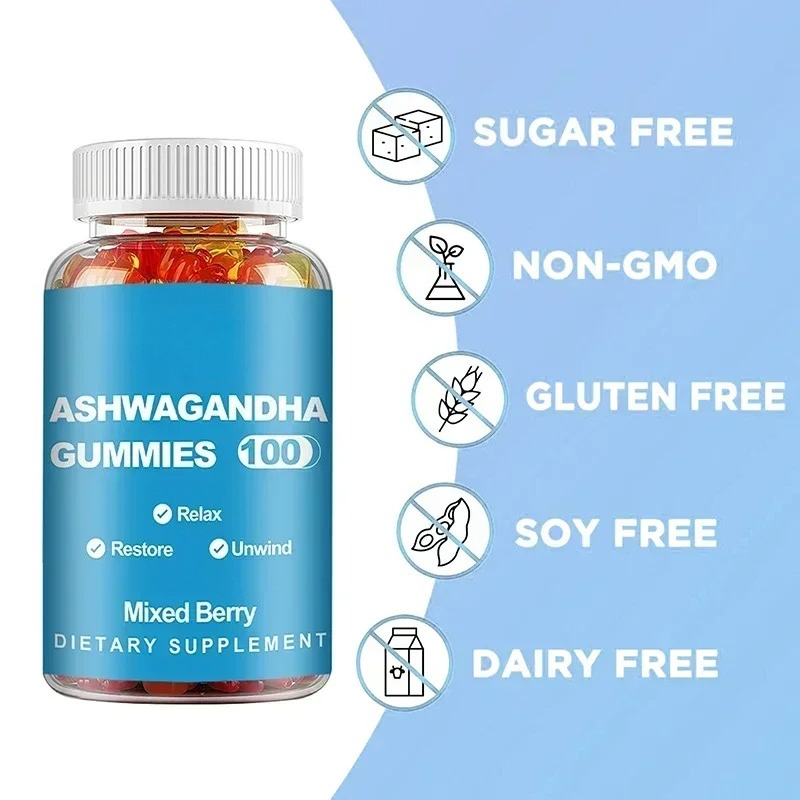 อัชวากันธา กัมมี่ - บรรเทาความ - Ashwagandha Extract Root บทวิจารณ์และราคา