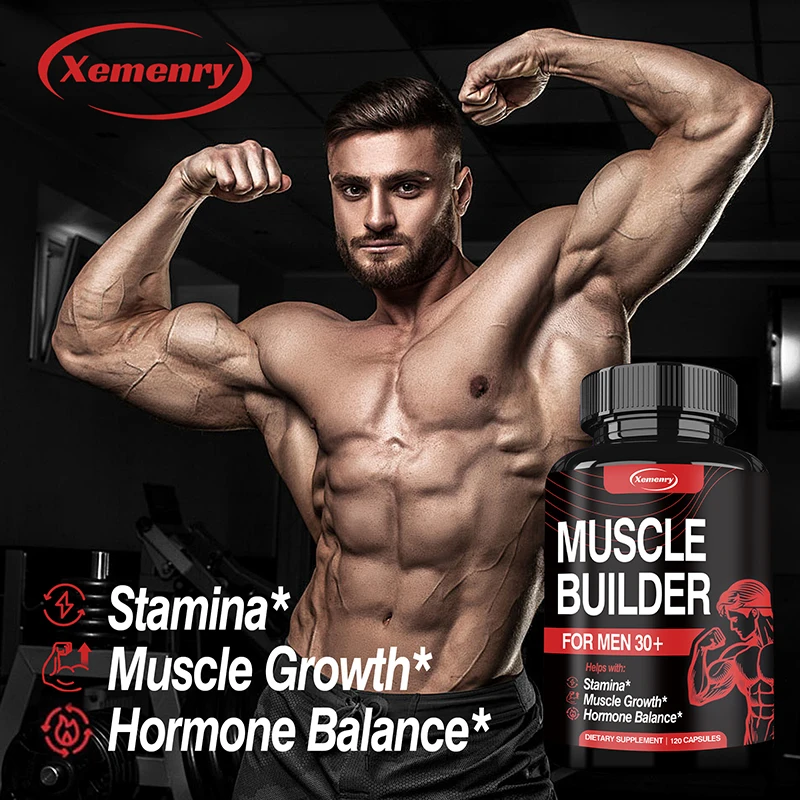Muscle Builder for Men 30+ - เ - Ashwagandha Extract Root บทวิจารณ์และราคา