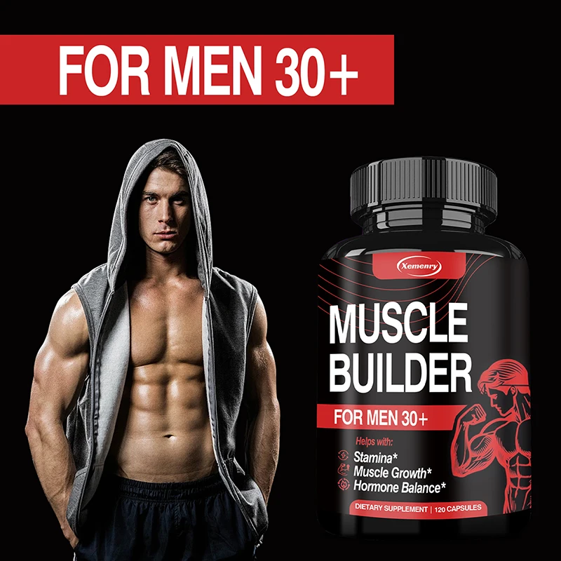 Muscle Builder for Men 30+ - เ - Ashwagandha Extract Root บทวิจารณ์และราคา