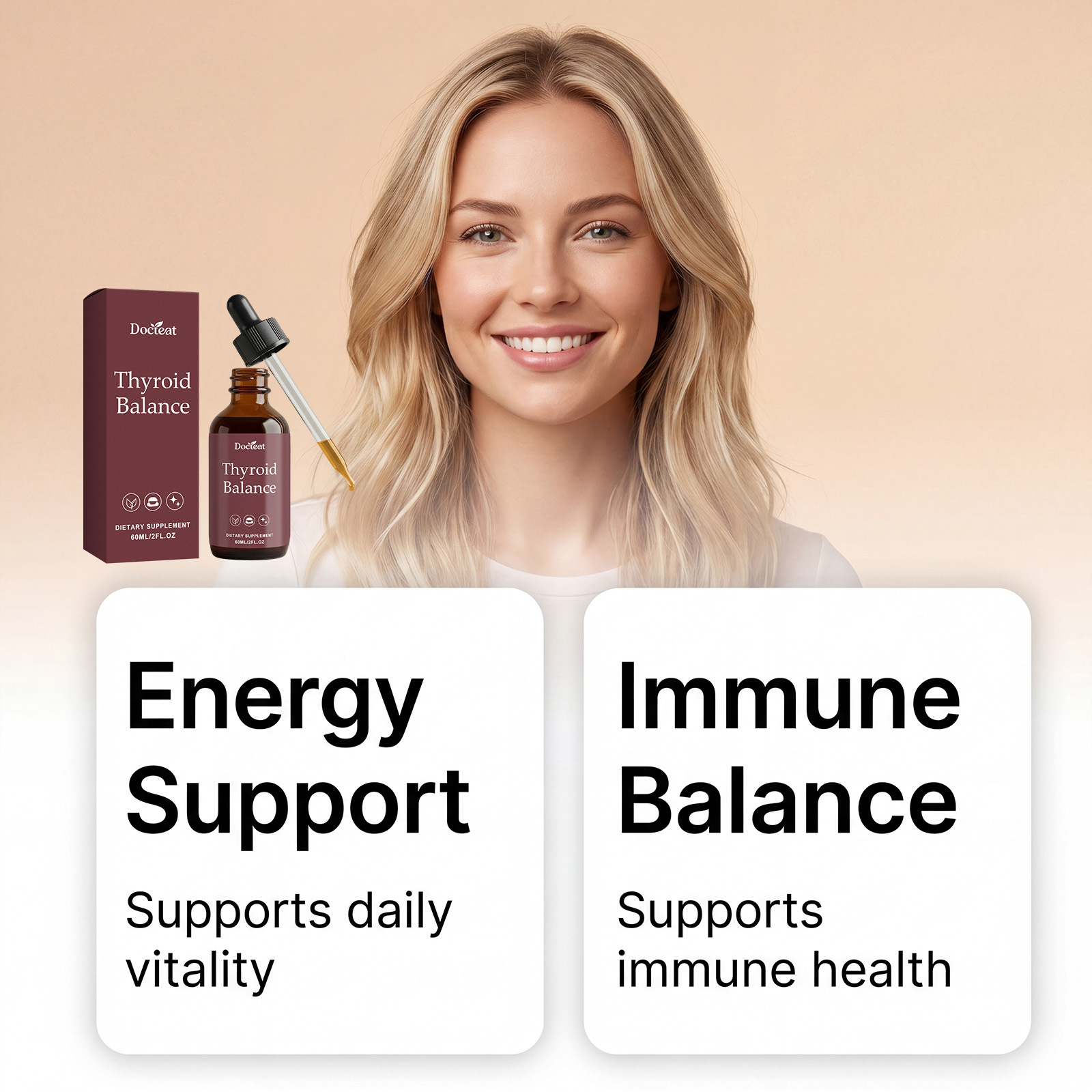 อาหารเสริมไทรอยด์ทิงเจอร์ ไอโอ - Iodine Drops Supplement บทวิจารณ์และราคา