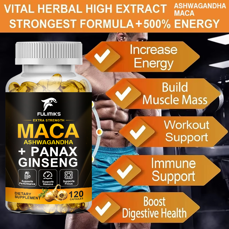 ทริปเปิ้ลมาคาเบลนด์ผสมโสมและอั - Ashwagandha Extract Root บทวิจารณ์และราคา