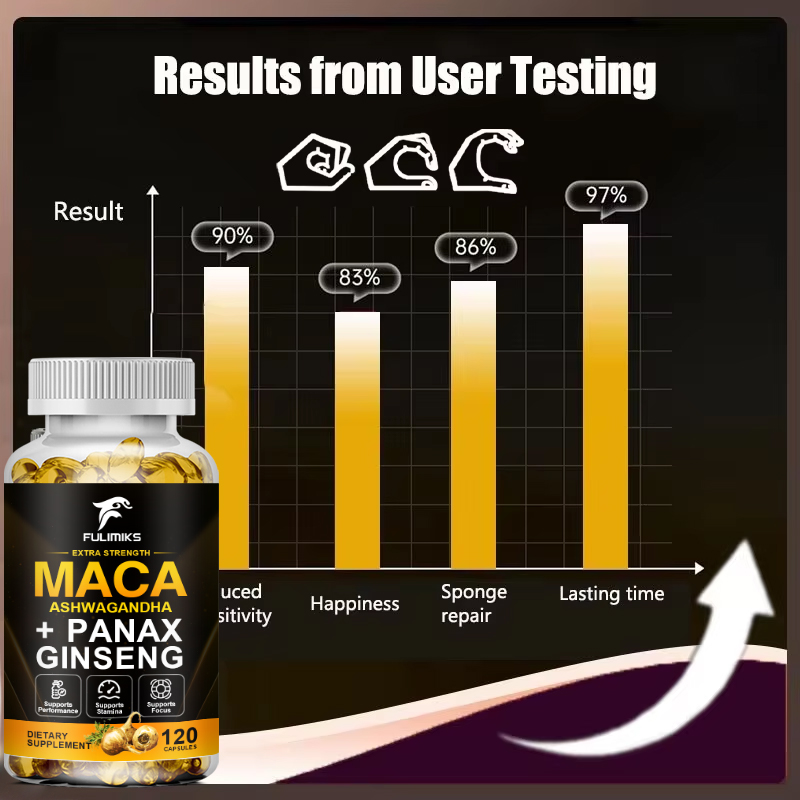 ทริปเปิ้ลมาคาเบลนด์ผสมโสมและอั - Ashwagandha Extract Root บทวิจารณ์และราคา