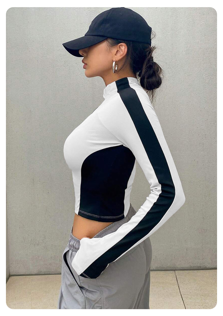 เสื้อโยคะ แจ็คเก็ตคอตั้ง แขนยา - Fitness & Nutrition Lab บทวิจารณ์และราคา