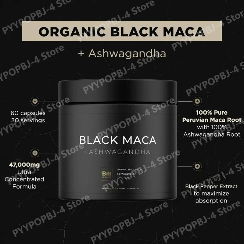 สารสกัดจากรากแบล็คมาคาผสมอัชวา - Ashwagandha Extract Root บทวิจารณ์และราคา