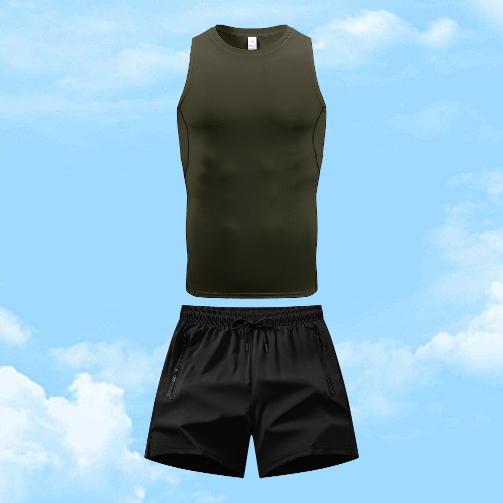ชุดกีฬาลำลองสำหรับผู้ชาย เสื้อ - Fitness & Nutrition Lab บทวิจารณ์และราคา