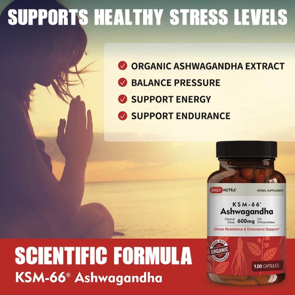 KSM-66 อะชวาแกนธา 600 มก. สารส - Ashwagandha Extract Root บทวิจารณ์และราคา
