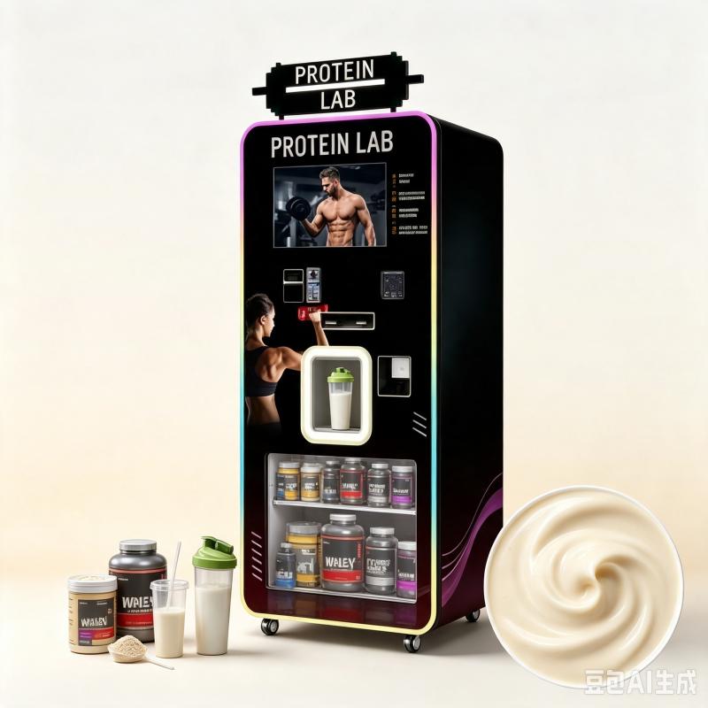 เครื่องจำหน่ายโปรตีนเชคแบบอัตโ - Fitness Nutrition Protein บทวิจารณ์และราคา