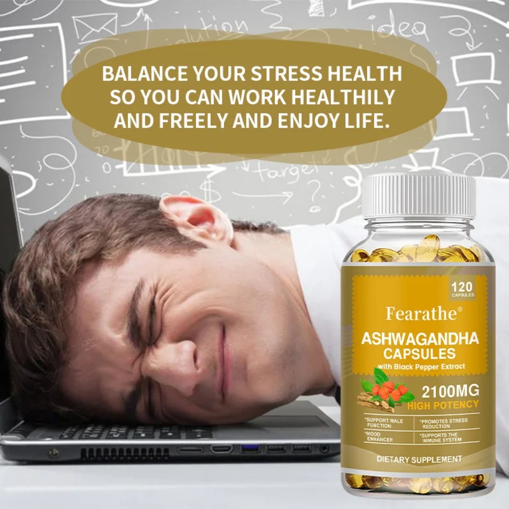 แคปซูลอัชวาคันธา 2100 มก. พร้อ - Ashwagandha Extract Root บทวิจารณ์และราคา