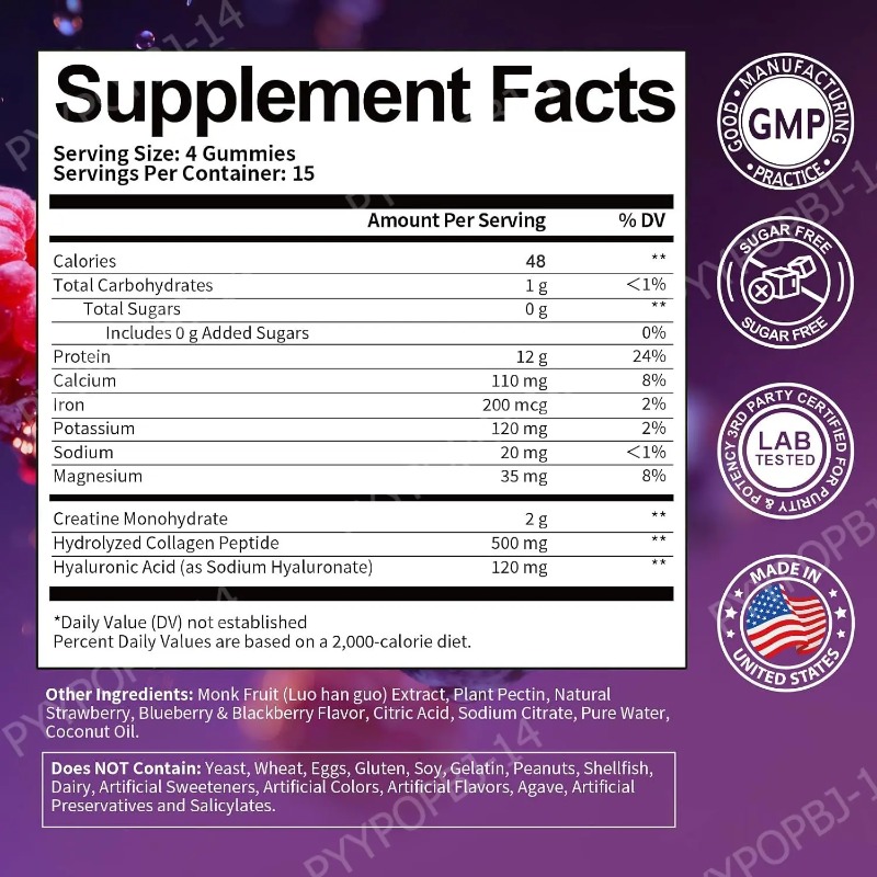 โปรตีนกัมมี่ผสมเวย์ ครีเอทีน ค - Fitness Nutrition Protein บทวิจารณ์และราคา