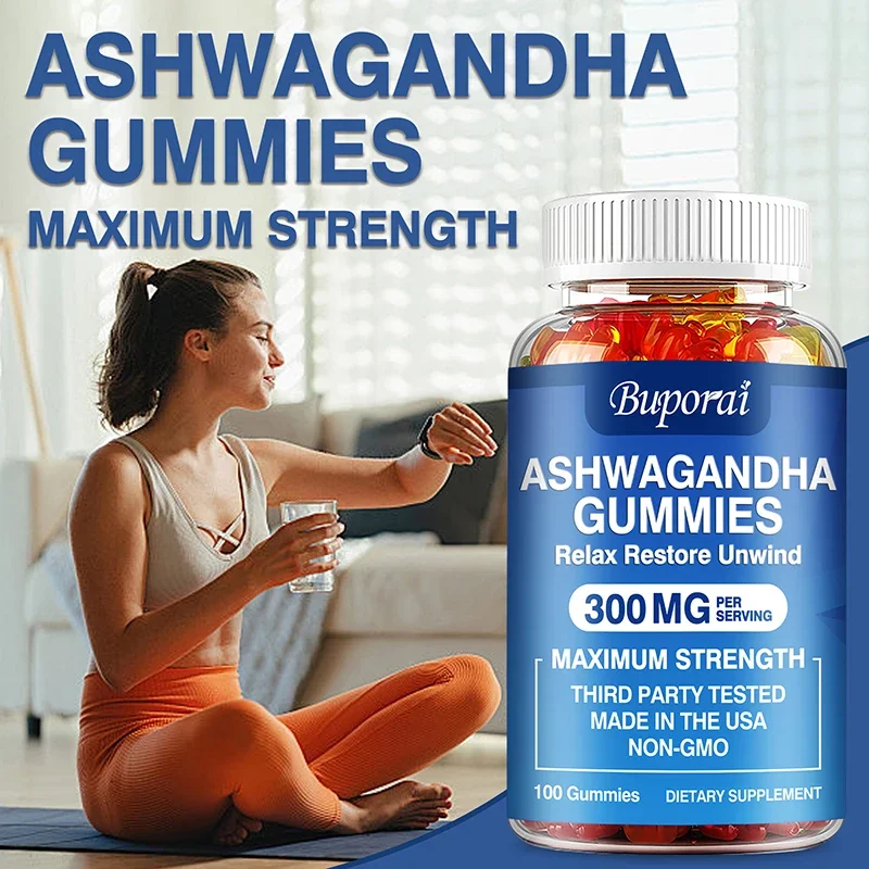 เยลลี่อัชวาคันธา - บรรเทาความเ - Ashwagandha Extract Root บทวิจารณ์และราคา